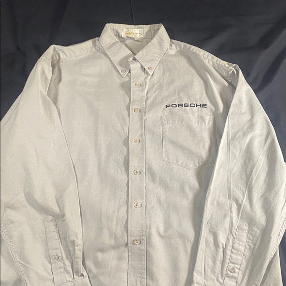 IL Migliore Lt. Gray button down shirt, men’s Large - Picture 1 of 12